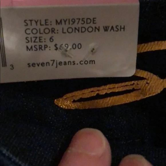 Seven Blue Jeans📦 - Picture 5 of 6